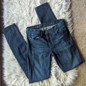 J.Crew High Rise Skinny Jeans Dark Wash sz 24